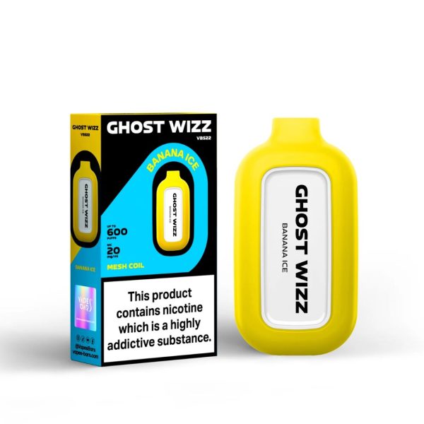 Ghost Wizz Banana Ice disposable vape
