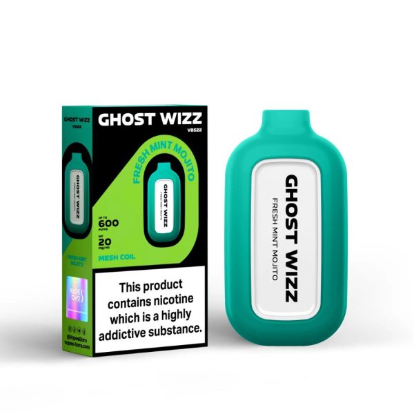 Ghost Wizz Fresh Mint Mojito disposable vape