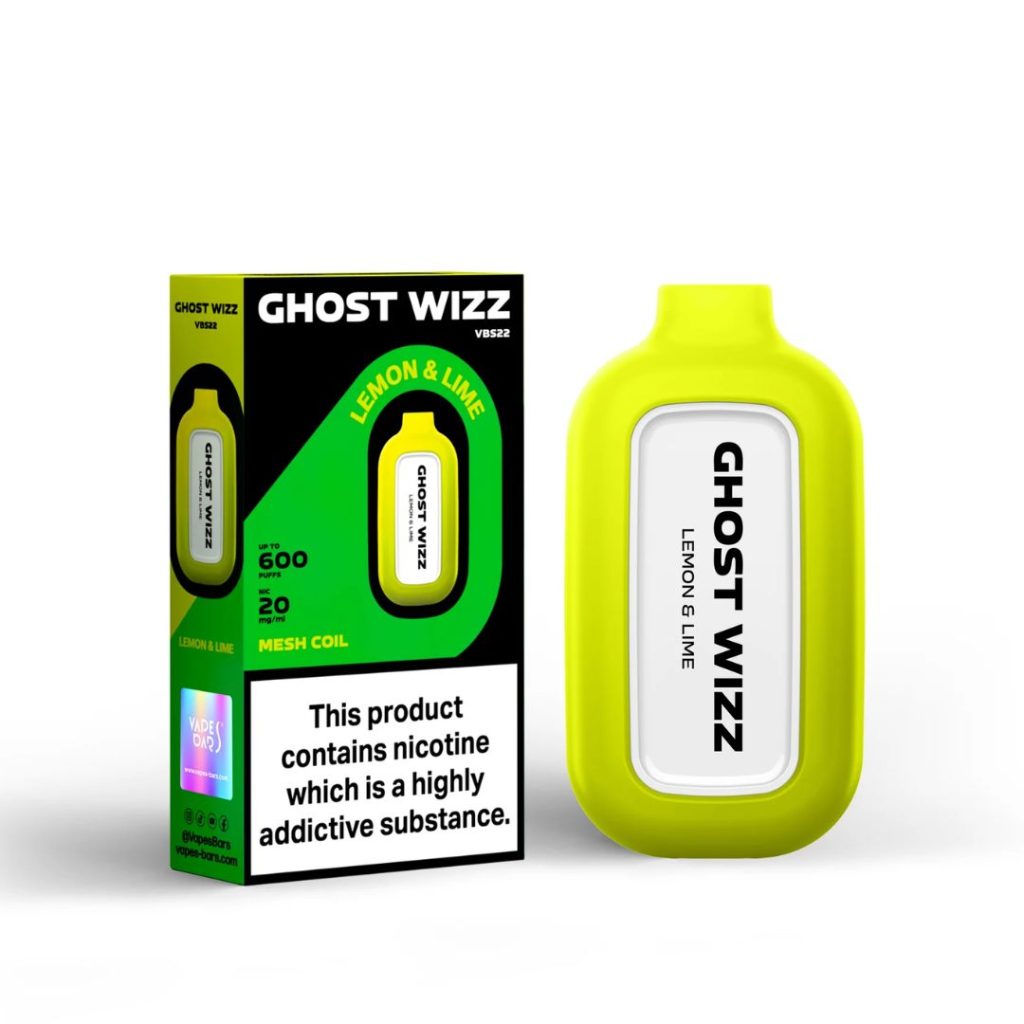 Ghost Wizz Lemon & Lime disposable vape