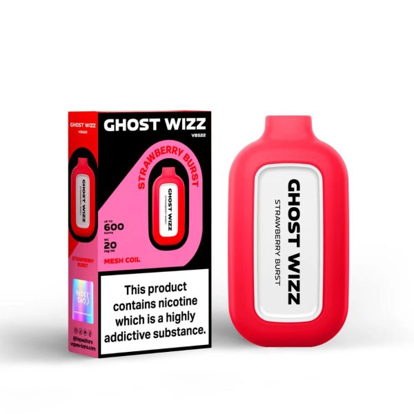 Ghost Wizz Strawberry Burst disposable vape